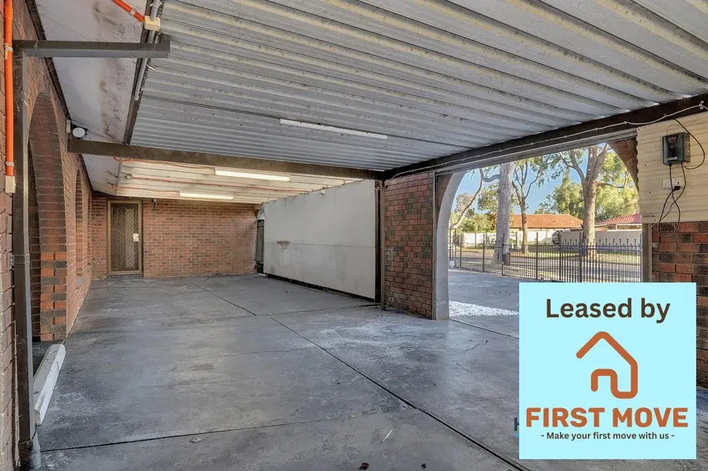 41 Yalumba Drive, Paralowie 5108 Empty carport with leasing sign
