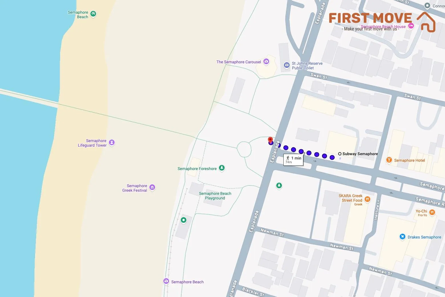 4, 13 Semaphore Road, Semaphore 5019 map 2d